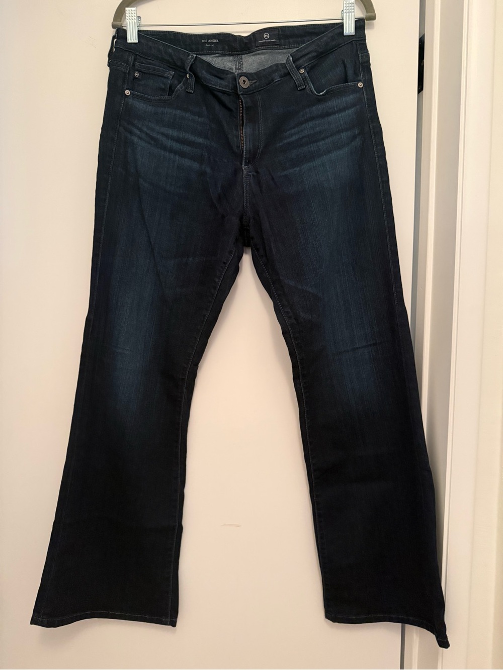 Adriano Goldschmied The Angel Flare Jeans in Dark Wash Denim